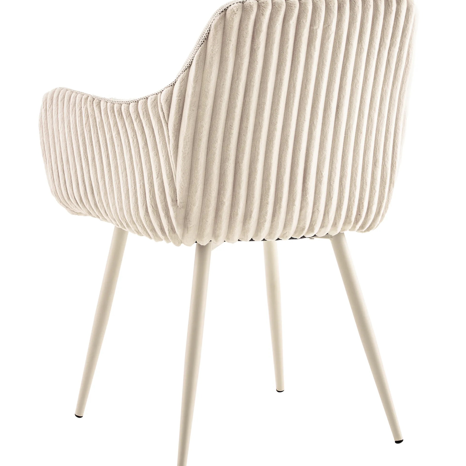 Holly imiteret pels creme/creme