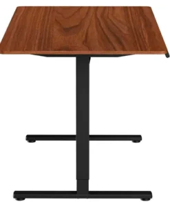 Hæve sænkebord brun 140x80cm