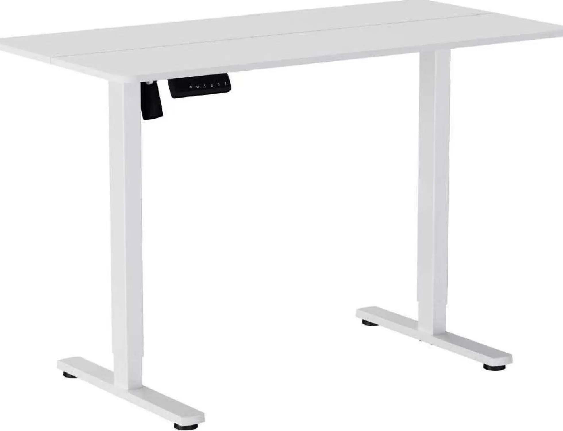 Hæve sænkebord hvid 120x60cm