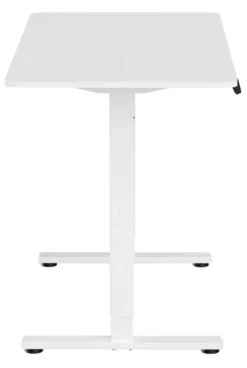 Hæve sænkebord hvid 120x60cm
