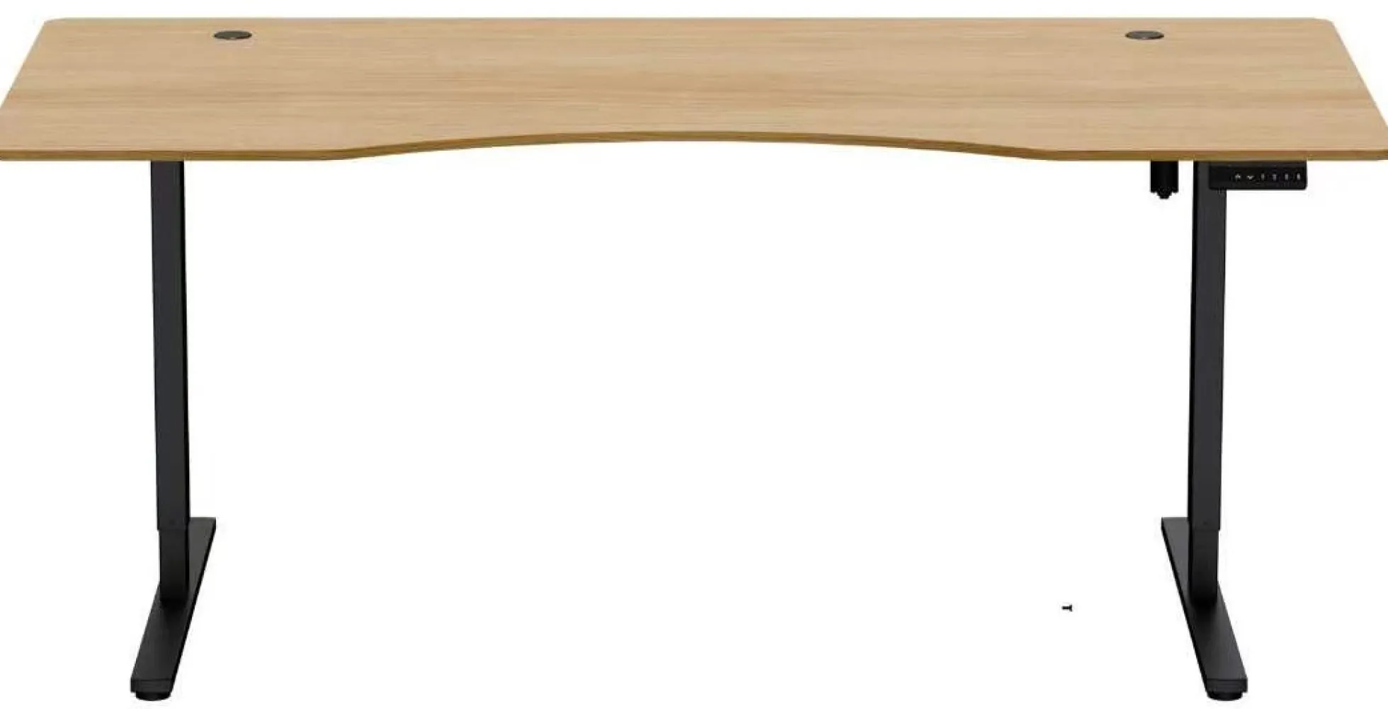Hæve sænkebord PLUS natur 200x100cm