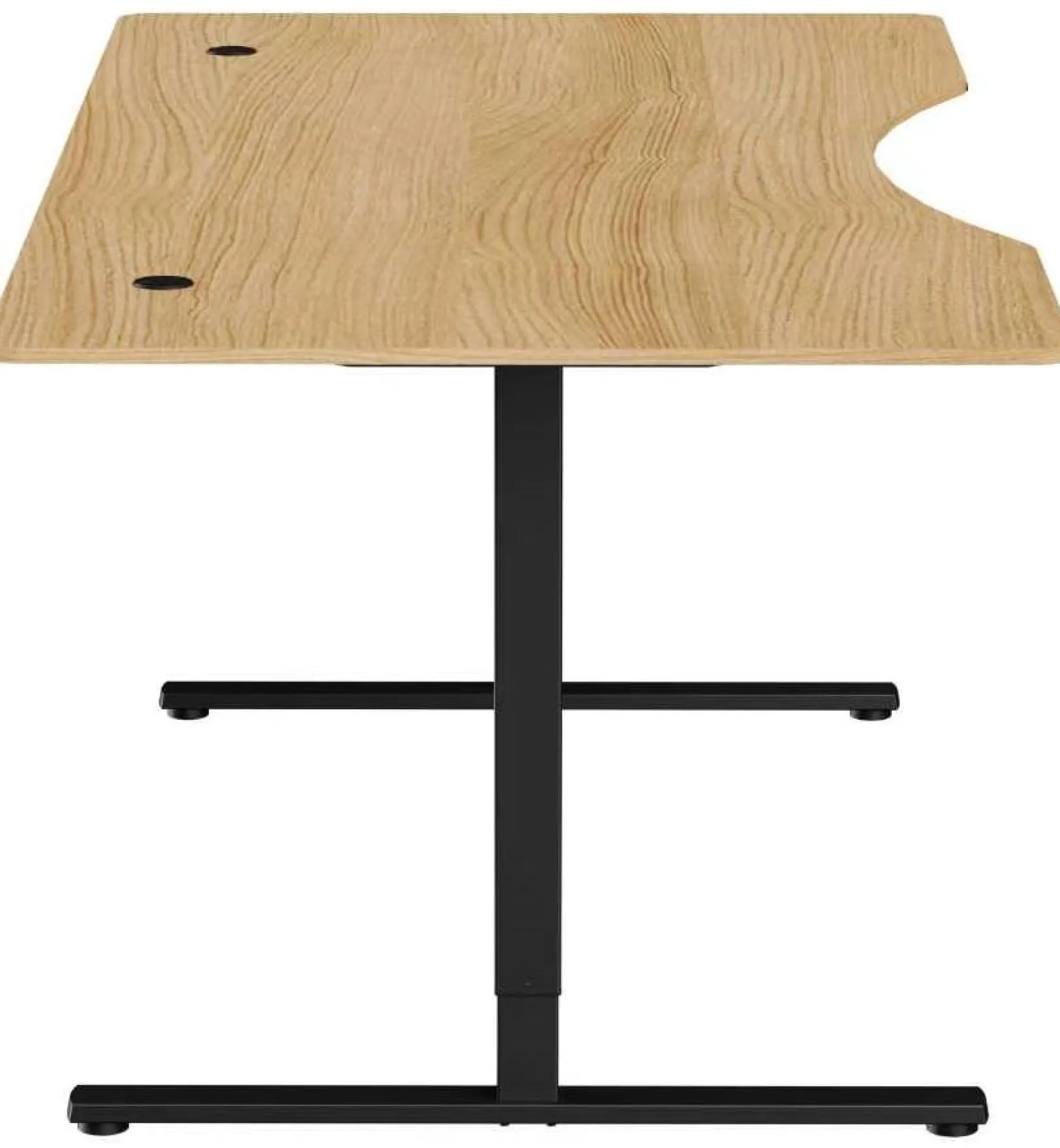 Hæve sænkebord PLUS natur 200x100cm