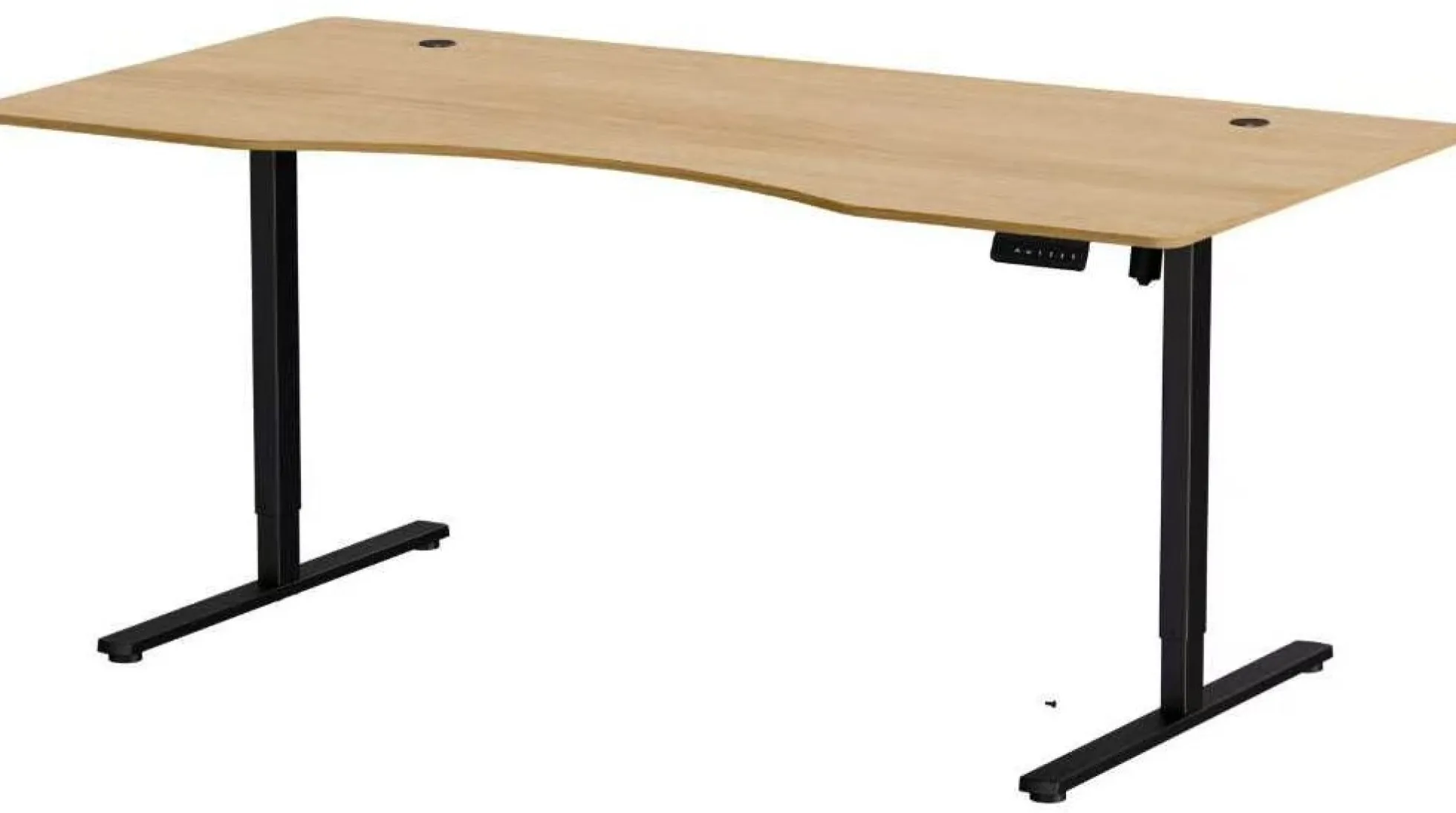Hæve sænkebord PLUS natur 200x100cm