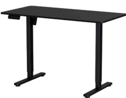 Hæve sænkebord sort 120x60cm