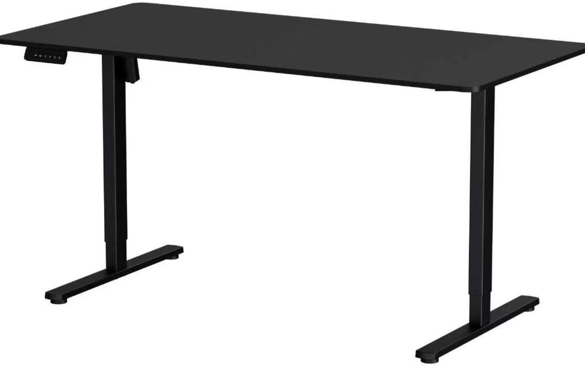 Hæve sænkebord sort 160x80cm