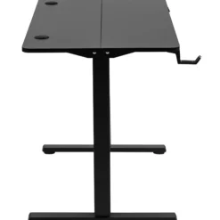Hæve sænkebord 140x60cm sort + Martin kontorstol
