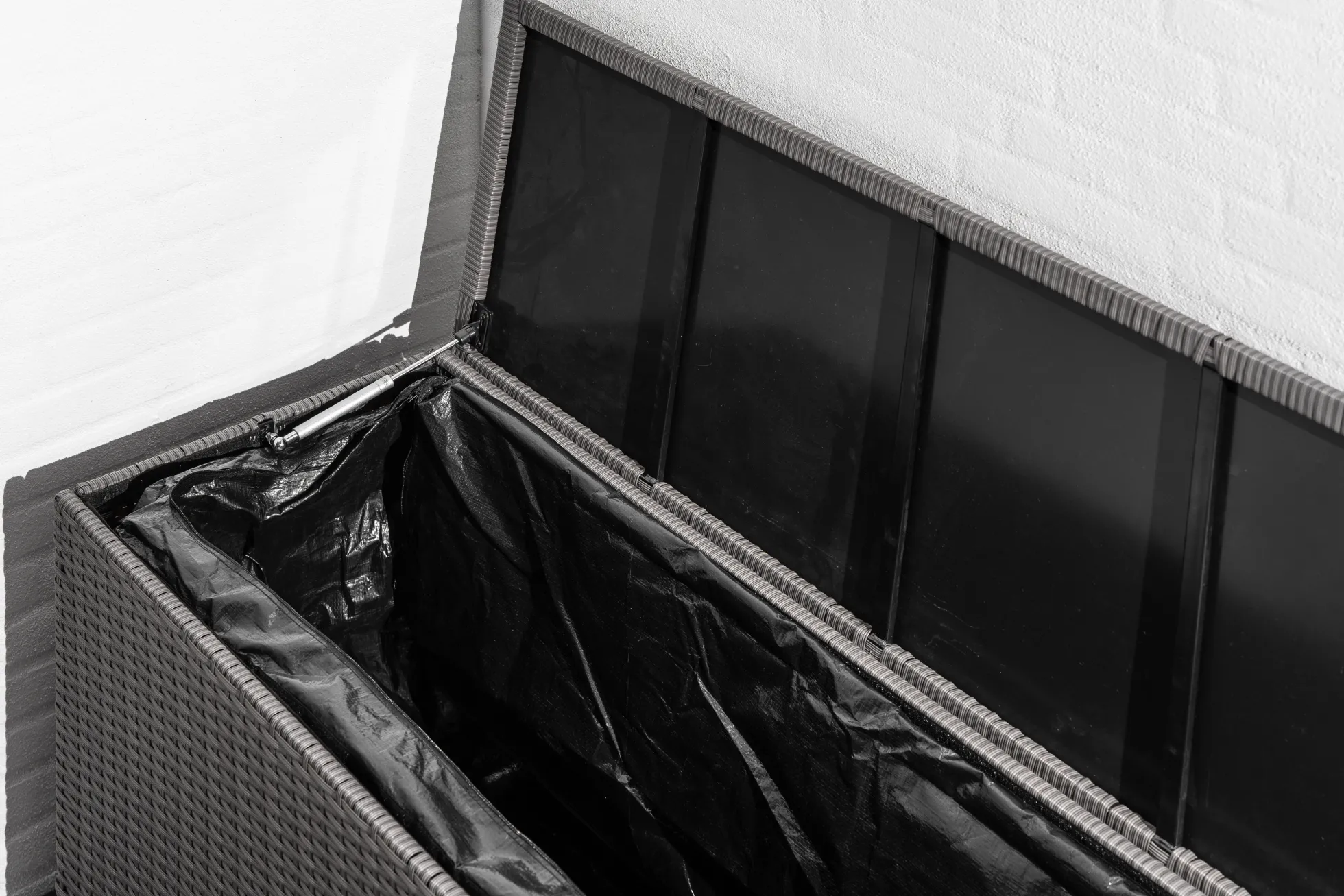 Hyndeboks 130x50x60cm mørkegrå