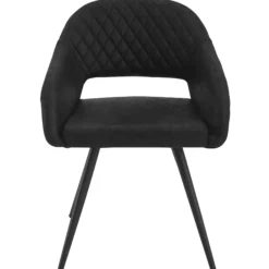 Ida med drejefunktion suede sort