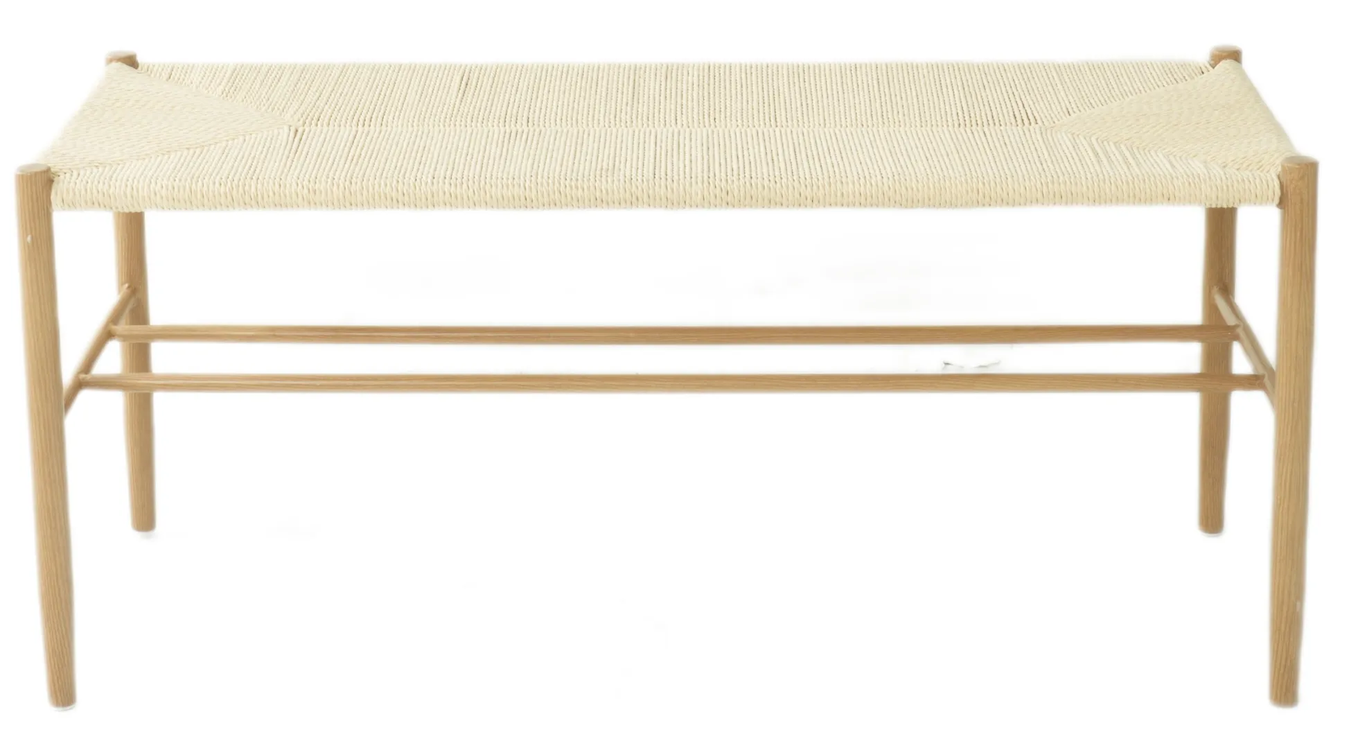 Isabella med fletsæde beige/natur