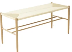Isabella med fletsæde beige/natur