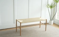 Isabella med fletsæde beige/natur