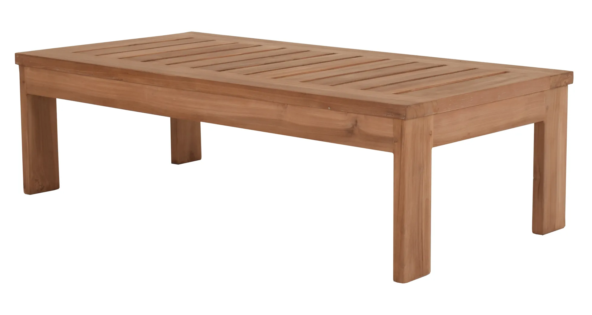 Jakarta loungebord teaktræ 120x60x35cm