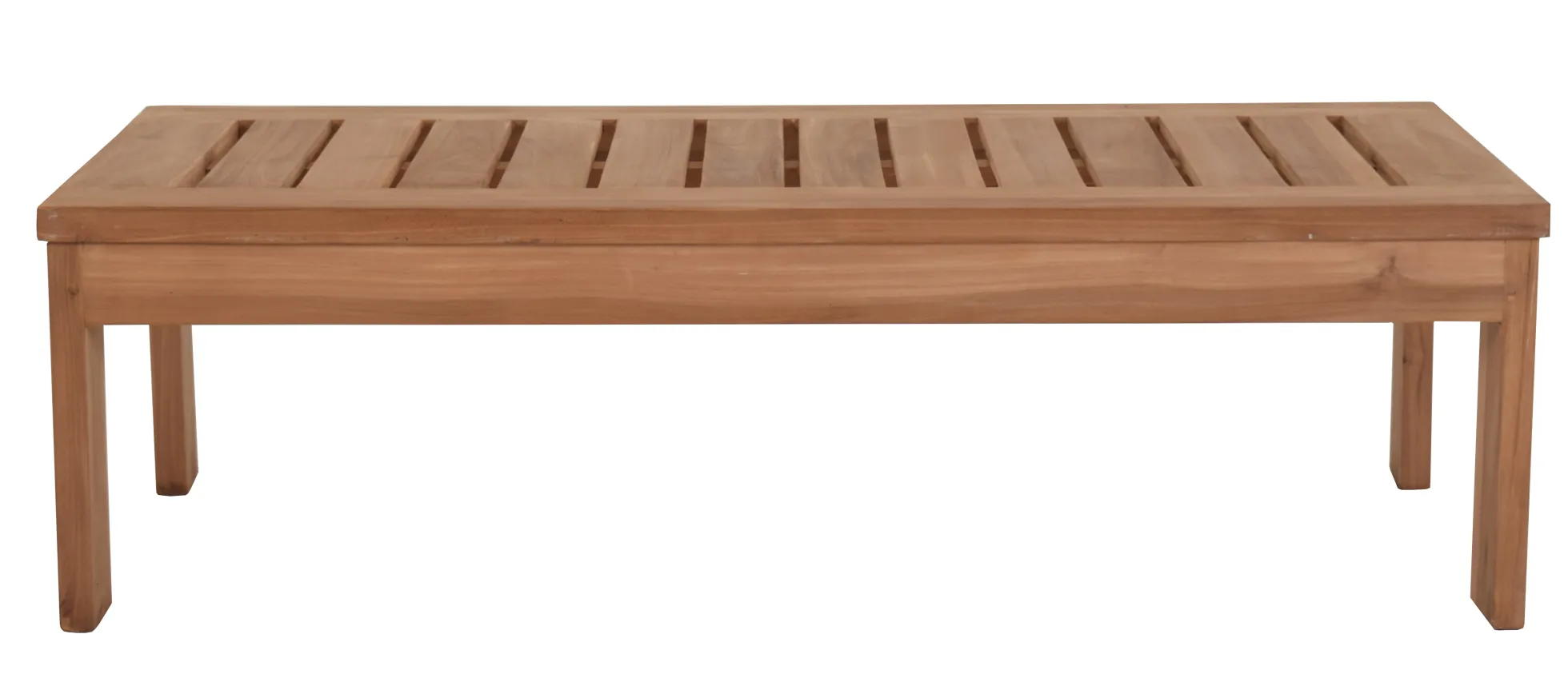 Jakarta loungebord teaktræ 120x60x35cm