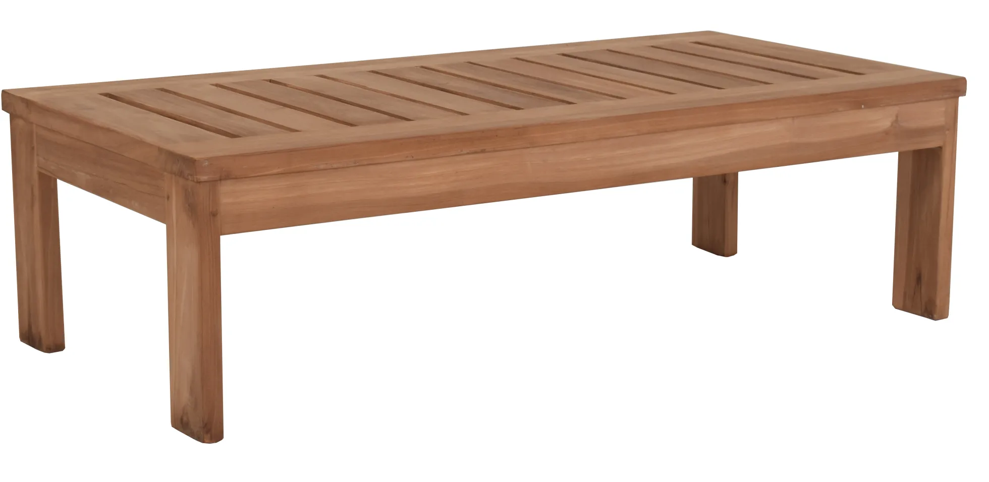Jakarta loungebord teaktræ 120x60x35cm