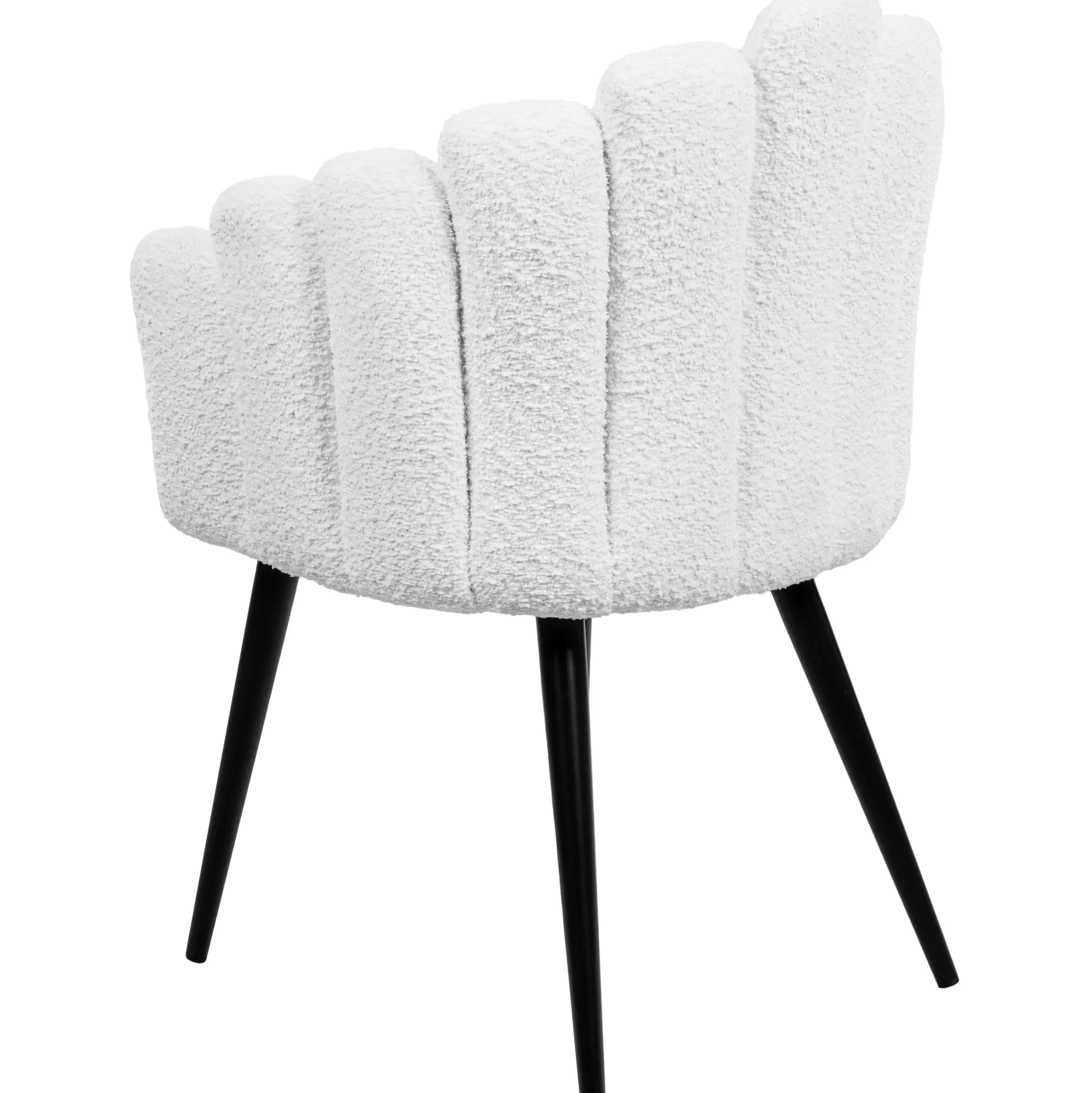 Jasmin teddy hvid/sort