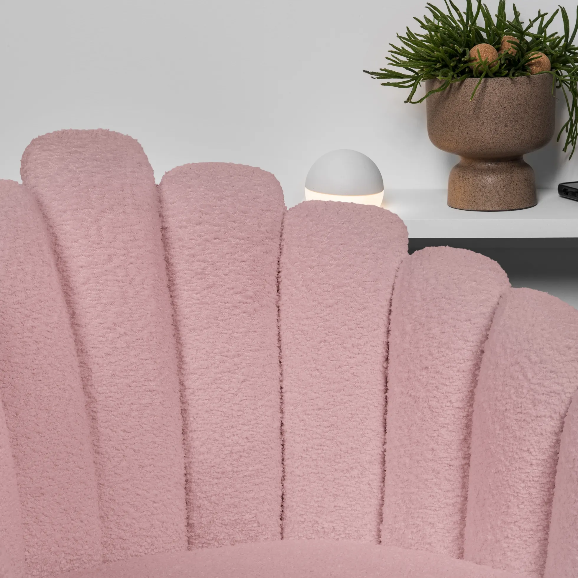 Jasmin teddy rosa/sort