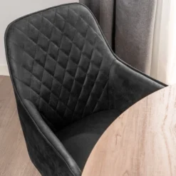 Jesi natur/Hanne suede sort
