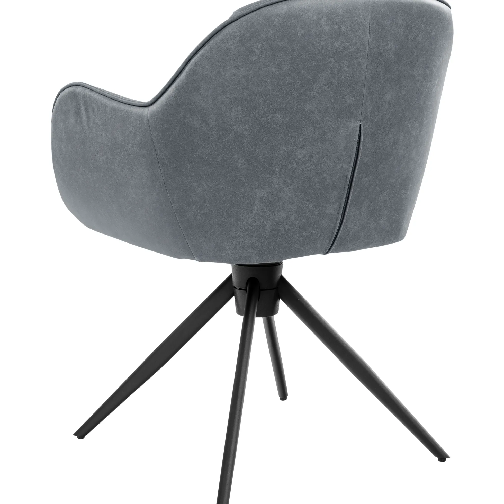 Julie med drejefunktion suede grå