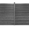 Komposithegnsæt 353x164cm antracitgrå