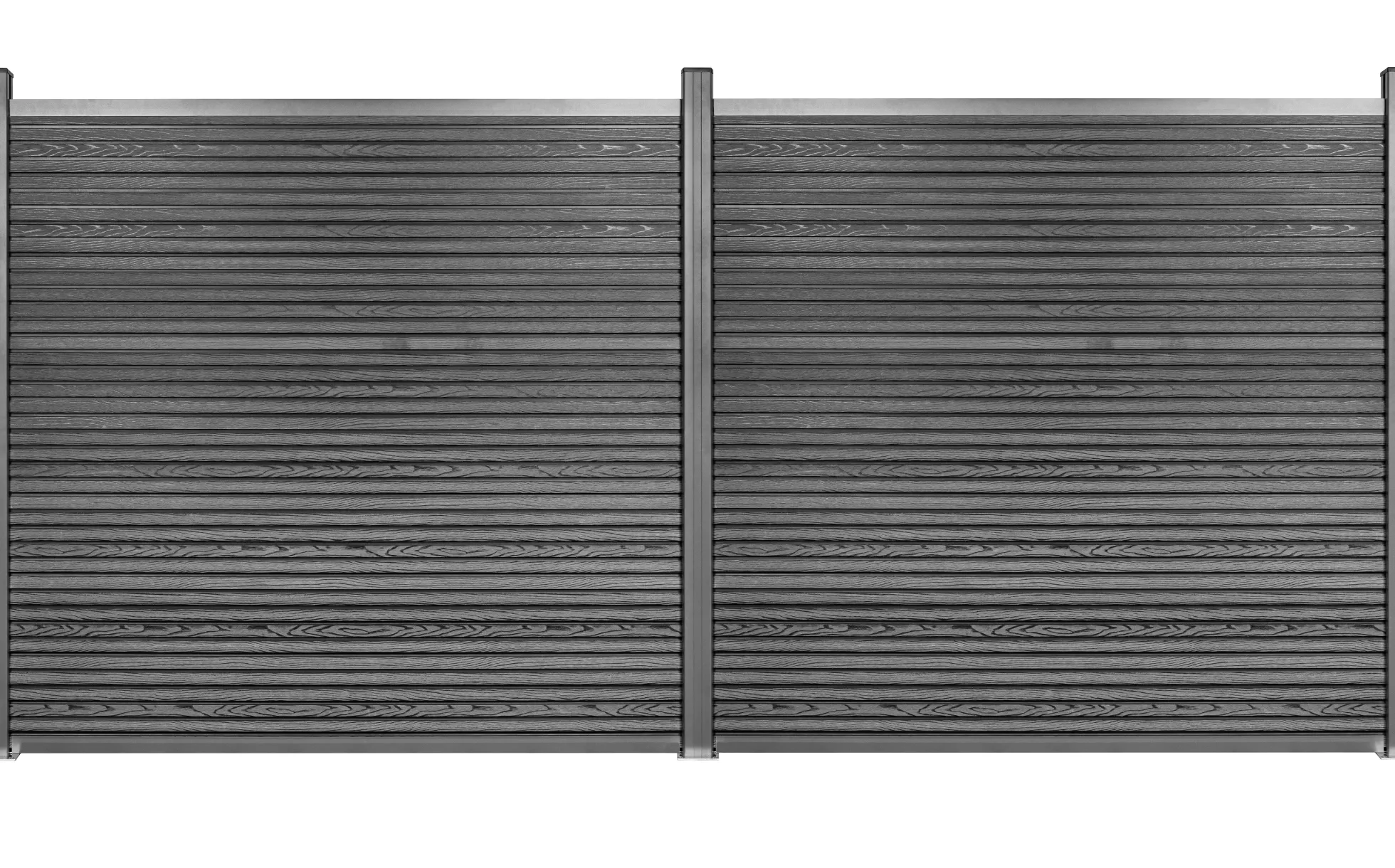 Komposithegnsæt 353x164cm antracitgrå