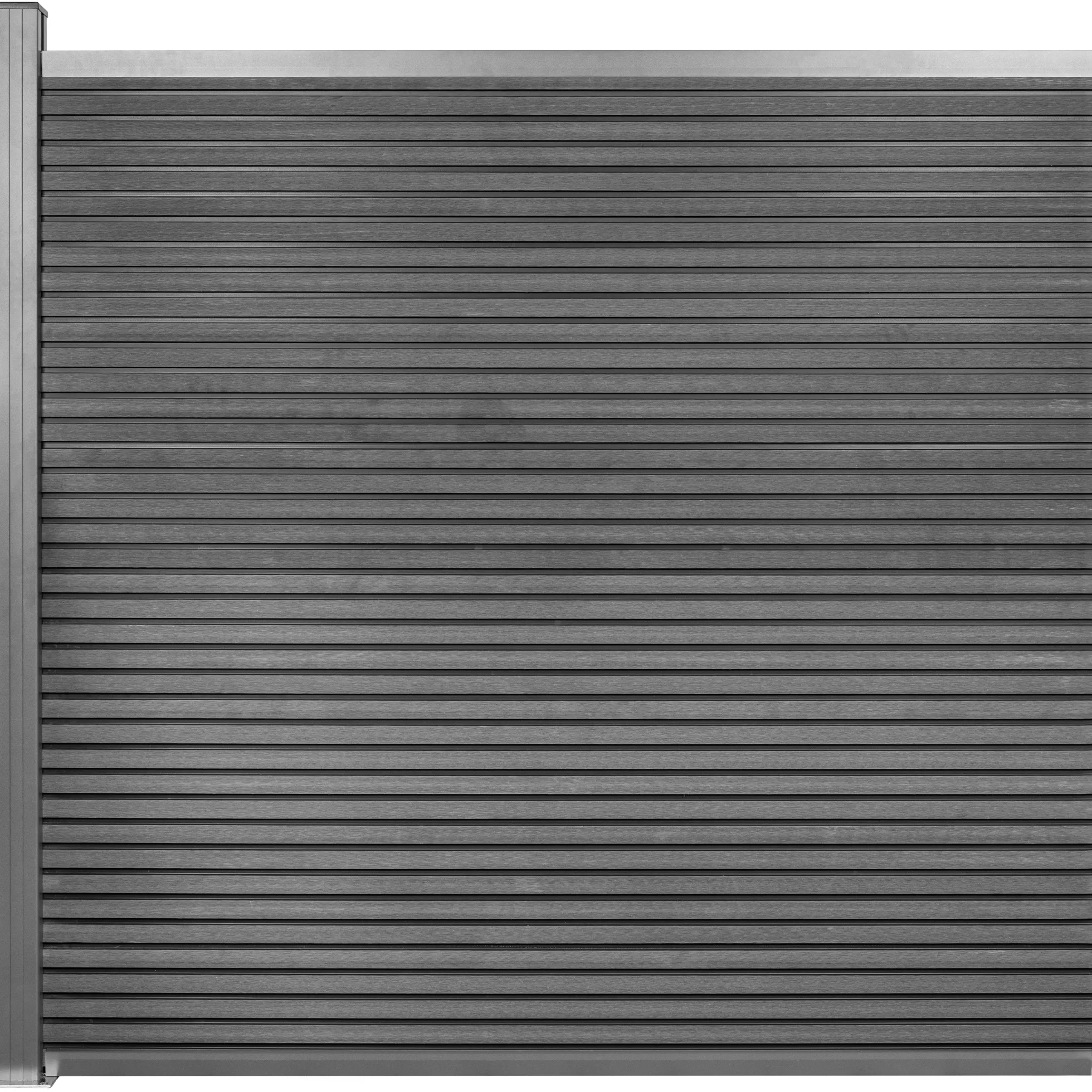 Komposithegnsæt 872x164cm antracitgrå