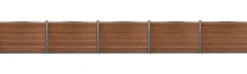 Komposithegnsæt 572x104cm brun