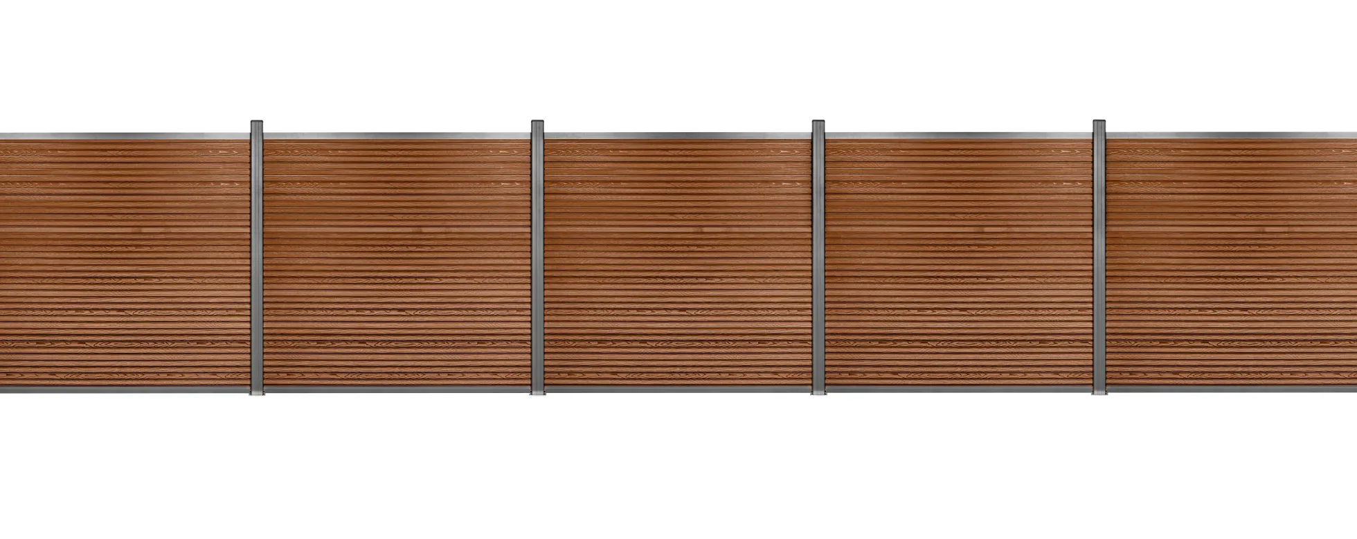 Komposithegnsæt 872x164cm brun