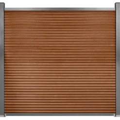 Komposithegnsæt 872x164cm brun