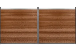 Komposithegnsæt 353x164cm brun