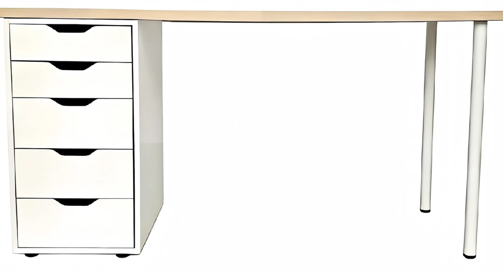 Kristiansund hvid 140x59x73cm
