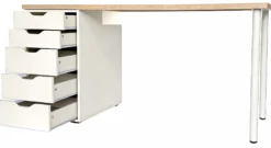 Kristiansund hvid 140x59x73cm