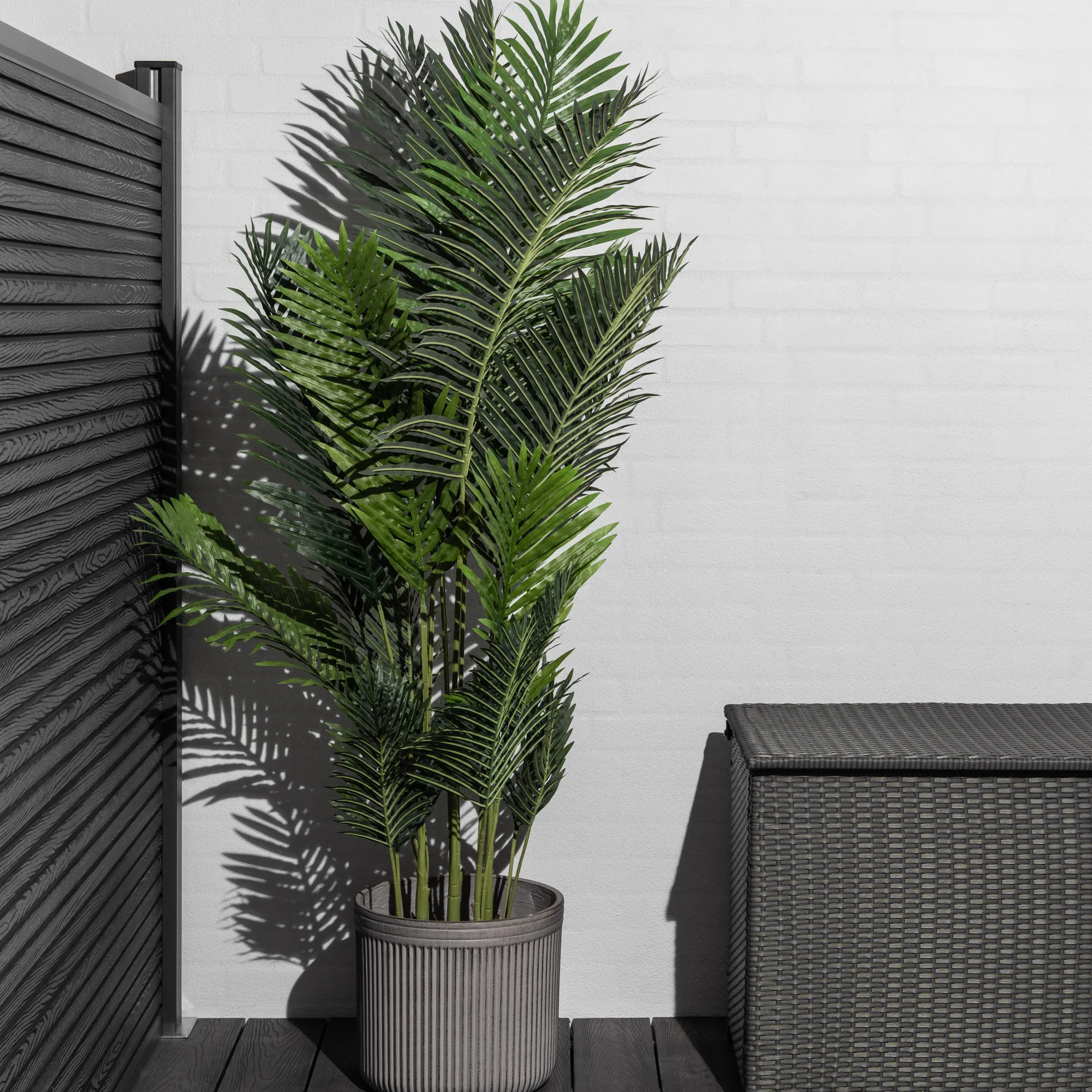 Kunstig Areca silke palmetræ 160cm