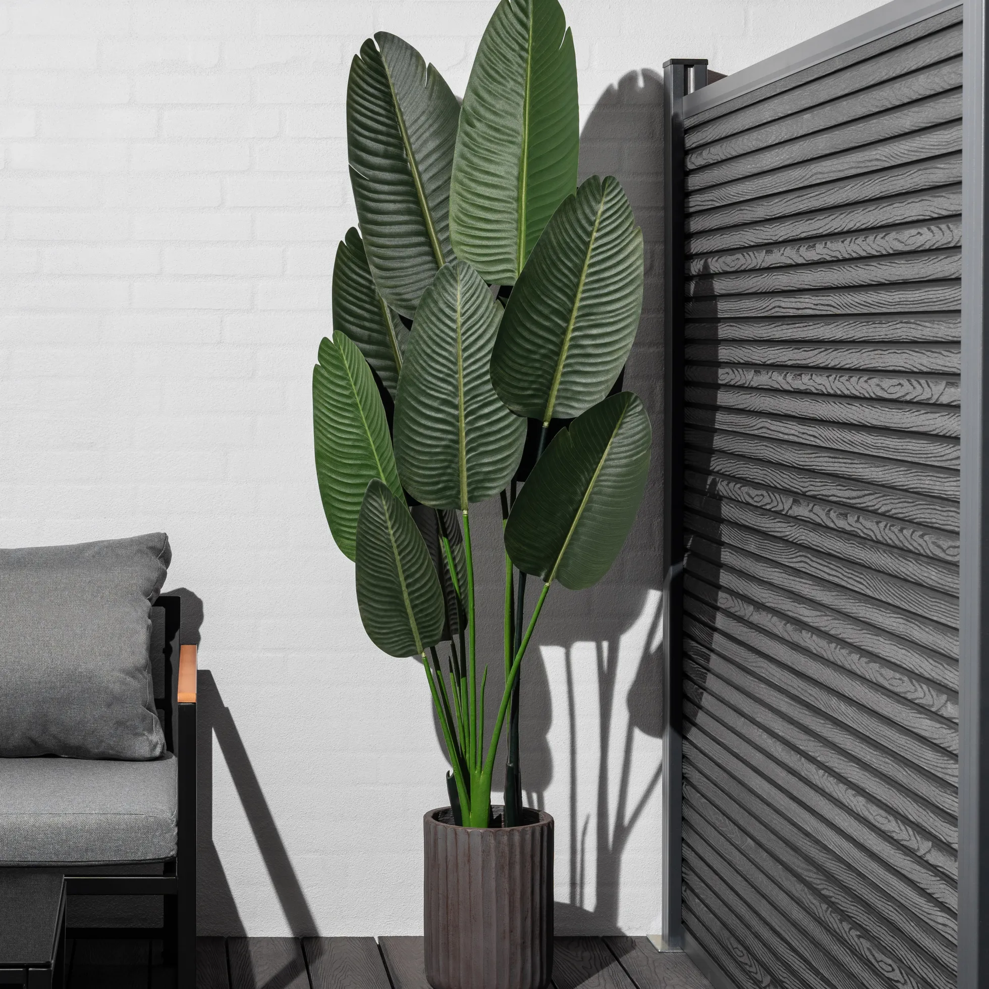 Kunstig strelitzia plante 160cm