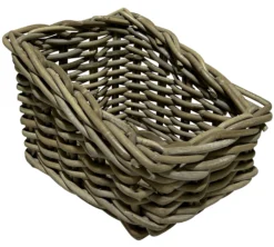 Kurv til opbevaring kubu rattan