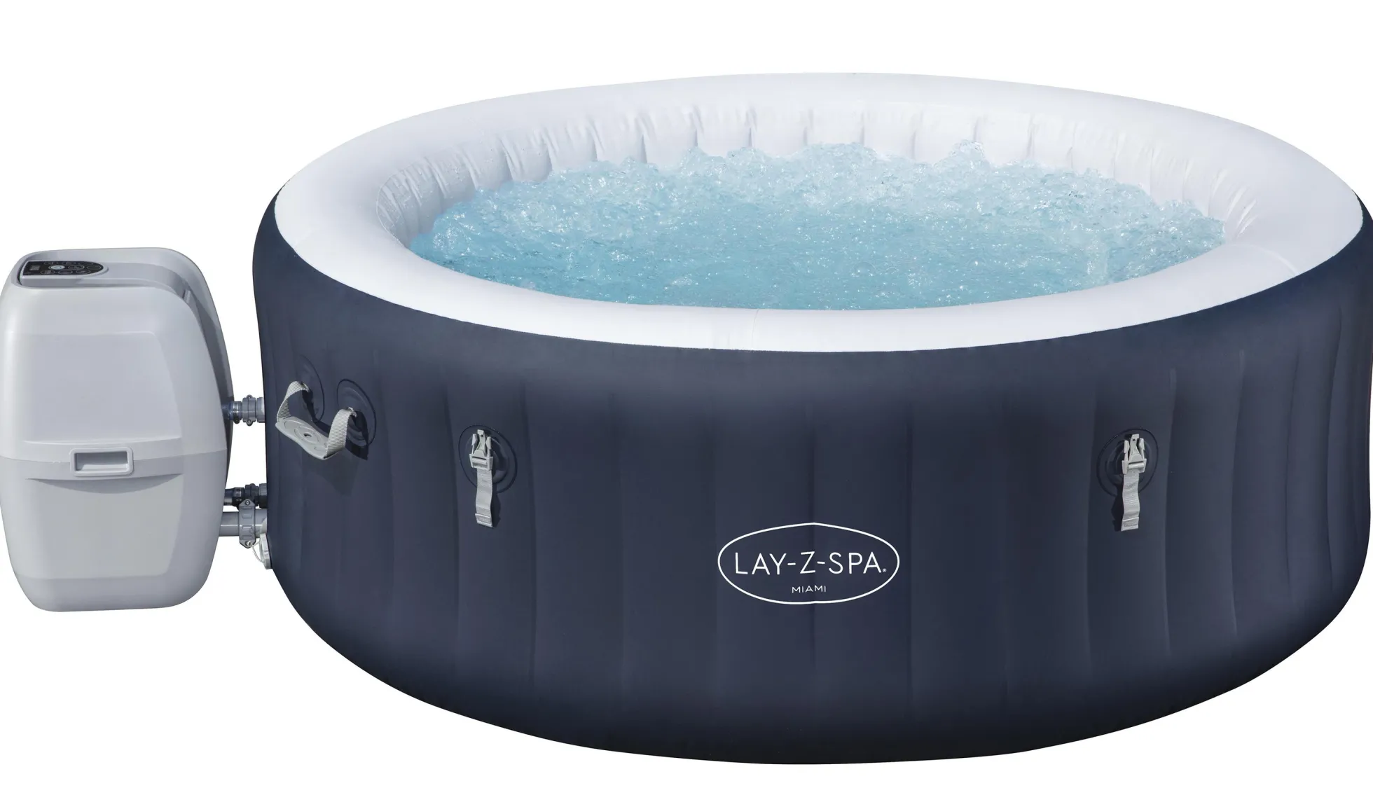 Lay-Z Spa Miami Airjet mørkeblå