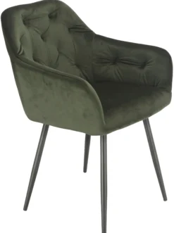 Lea velour mosgrøn