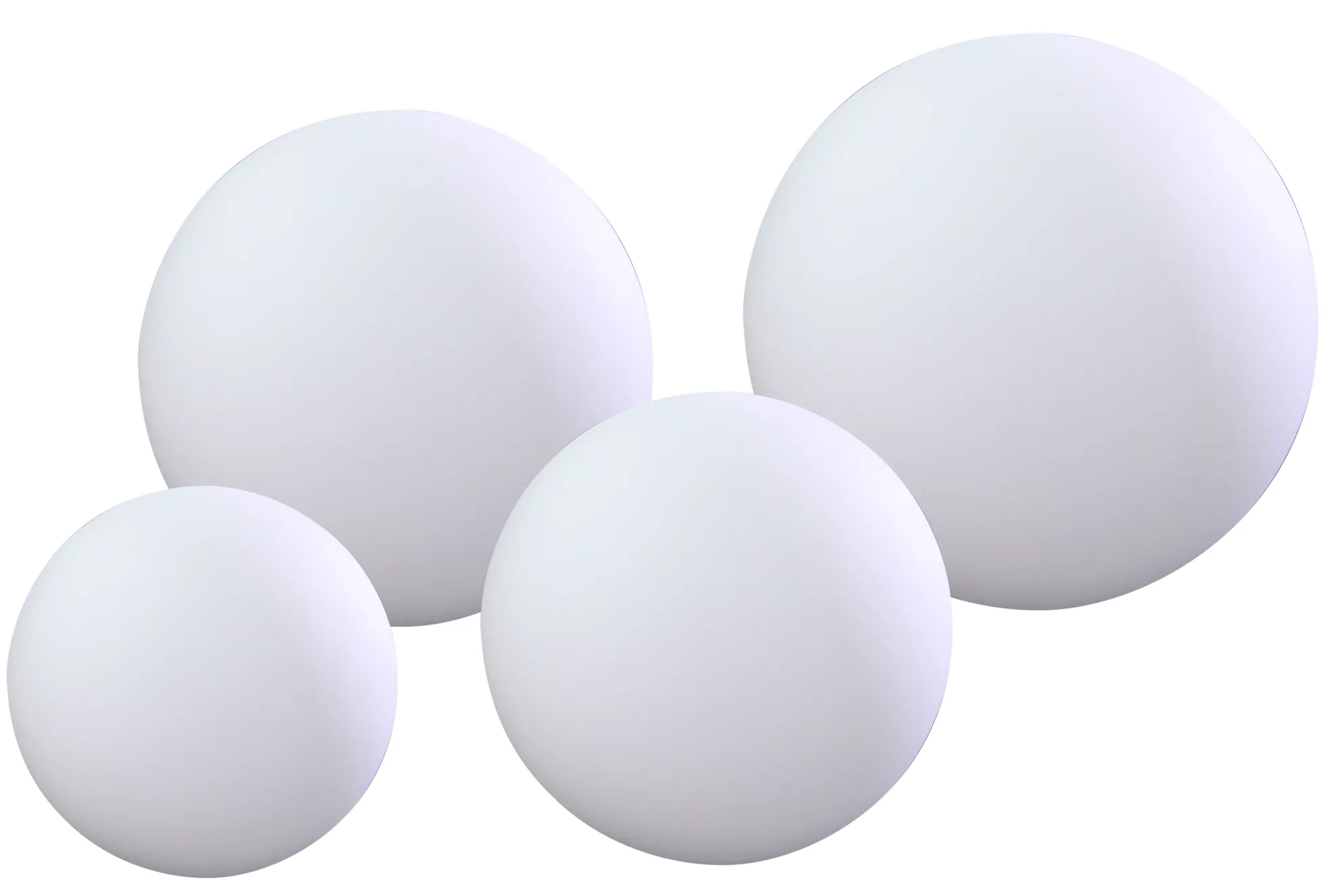 LED kugle genopladelig - 40cm IP68