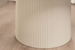 Leon hvid/grå ø120x75cm