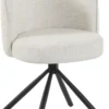 Linda med drejefunktion stof beige