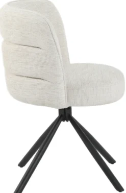 Linda med drejefunktion stof beige