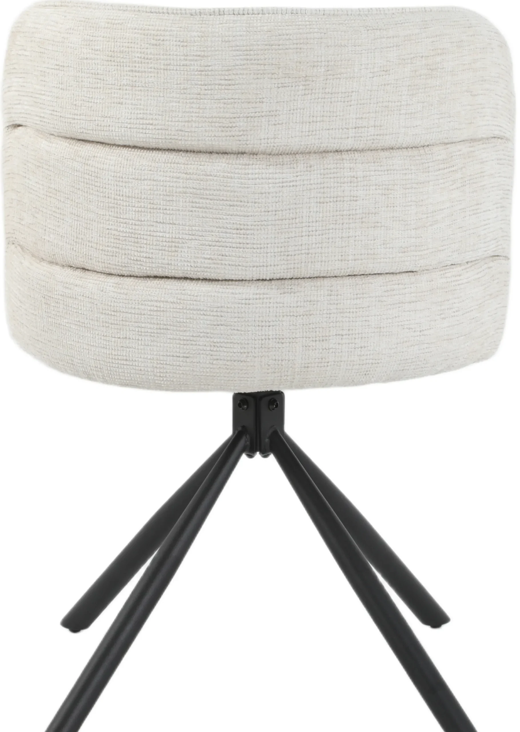 Linda med drejefunktion stof beige