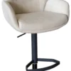 Lisa stof creme/sort