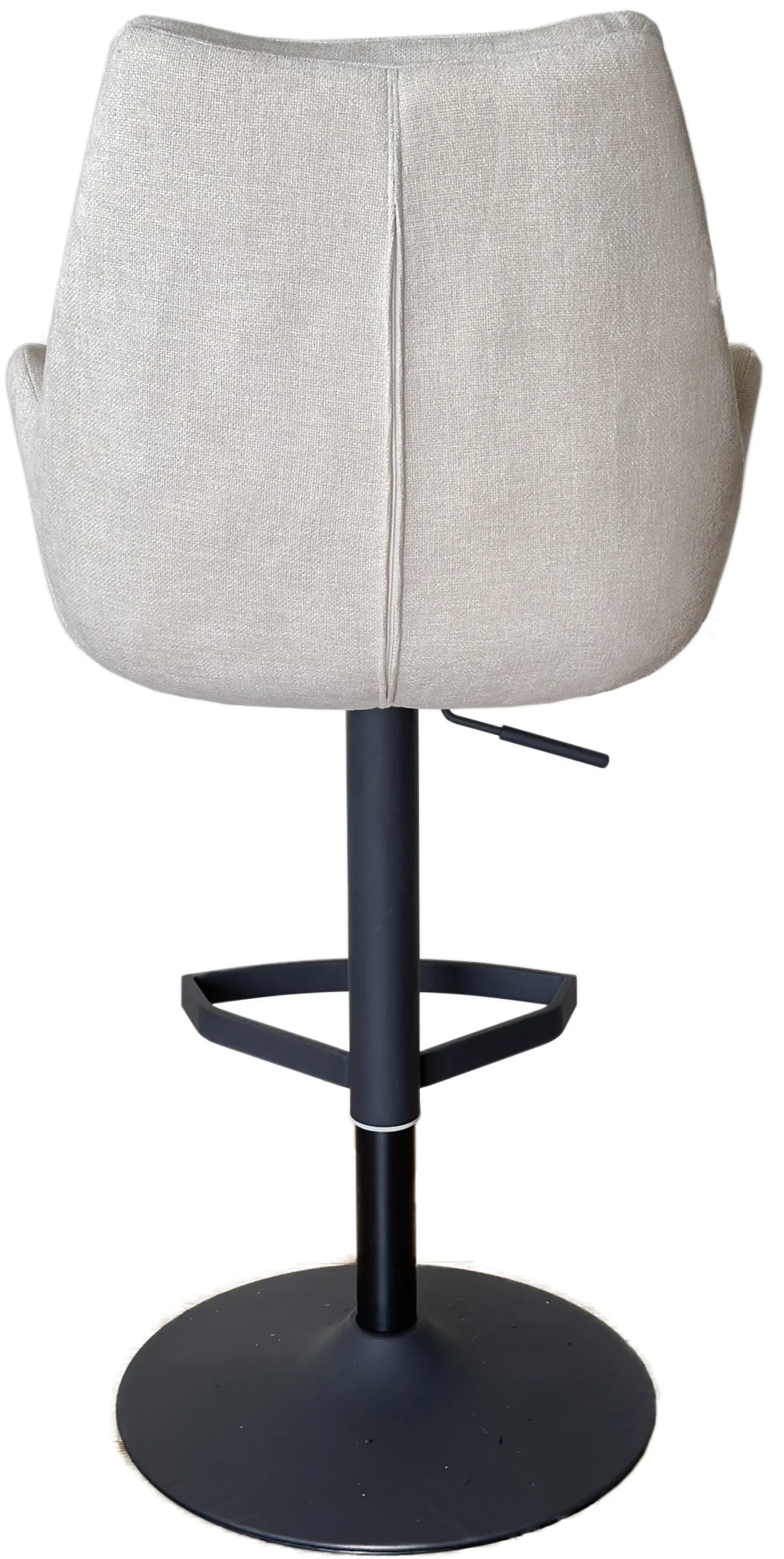 Lisa stof creme/sort