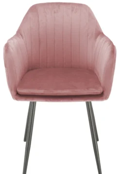 Liva velour rosa