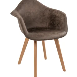 Lucas suede brun/natur
