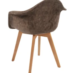 Lucas suede brun/natur