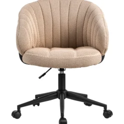 Luca vaffelvævet beige/sort