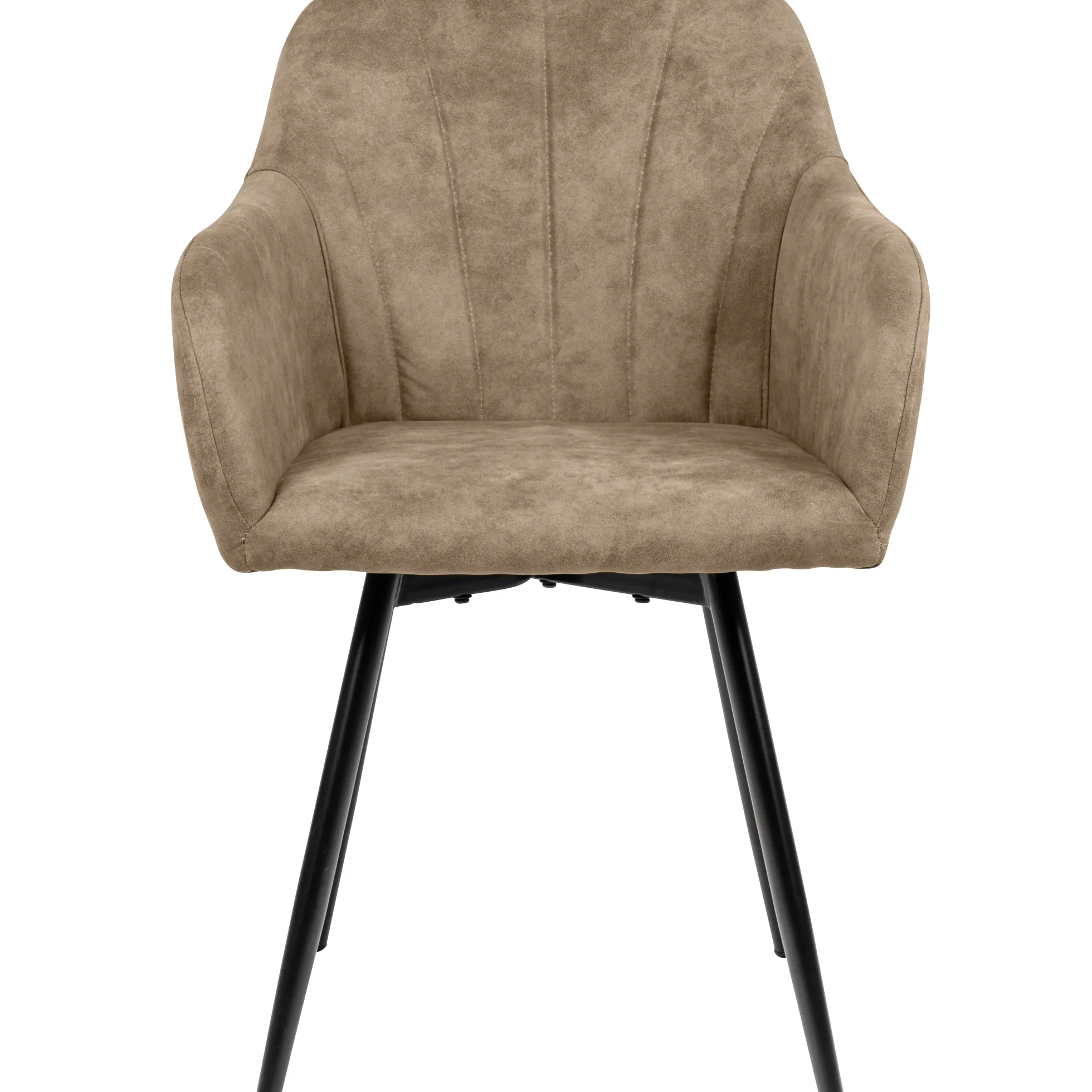 Lucy med drejefunktion suede beige
