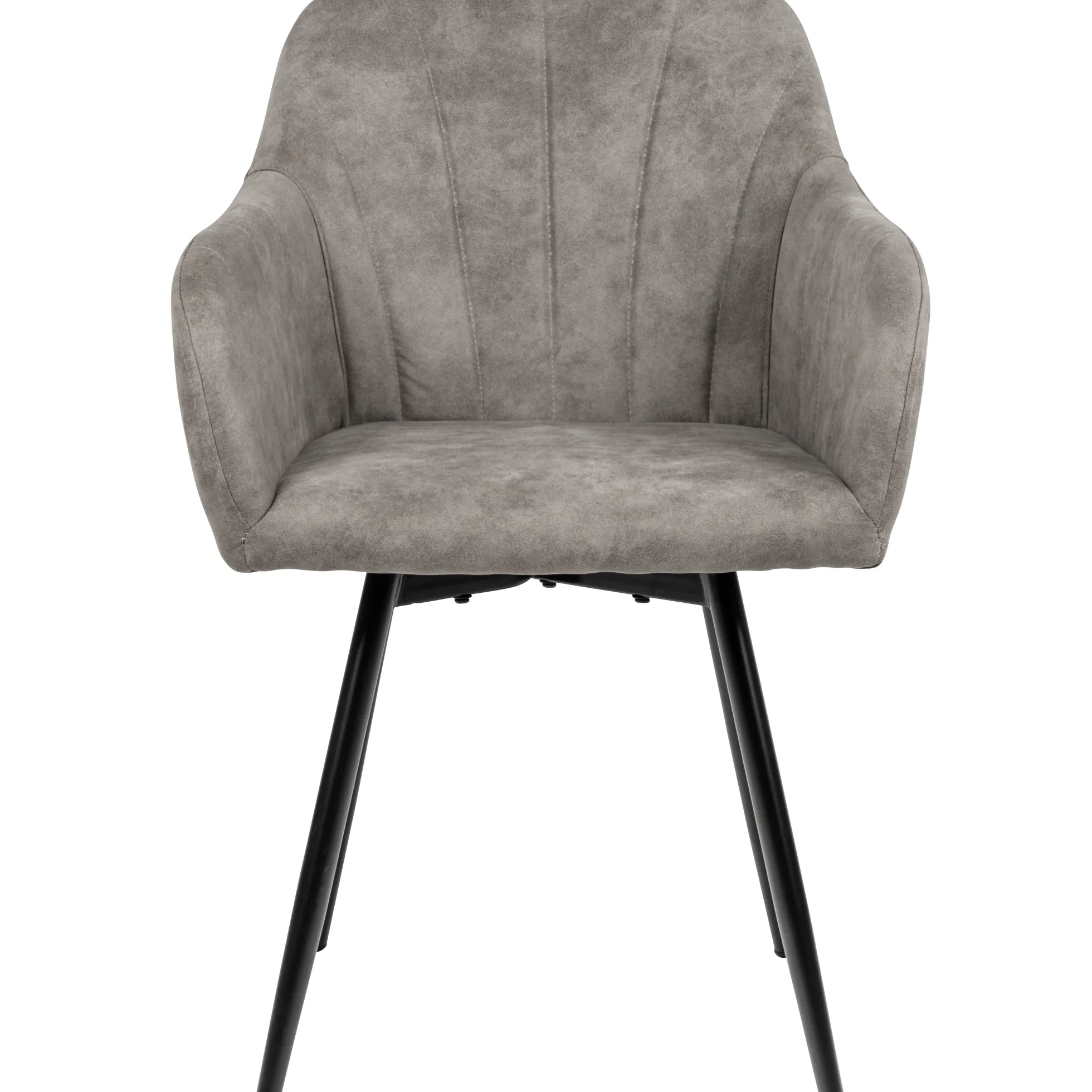 Lucy med drejefunktion suede grå