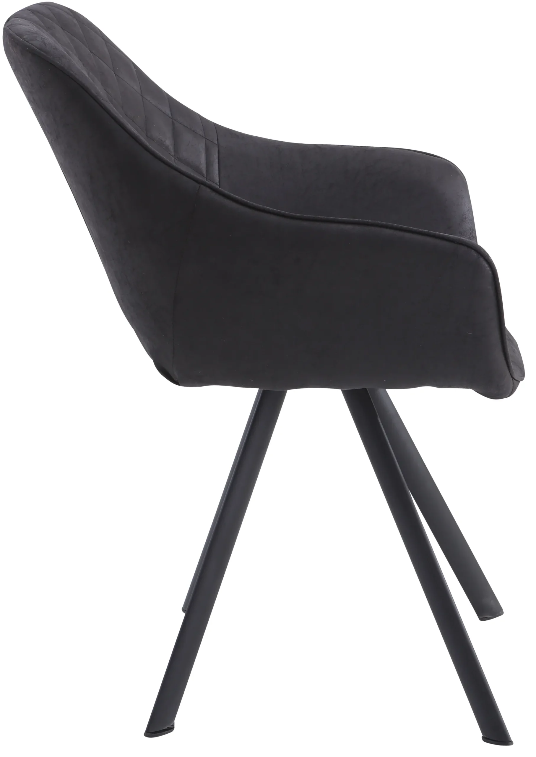 Malene suede sort
